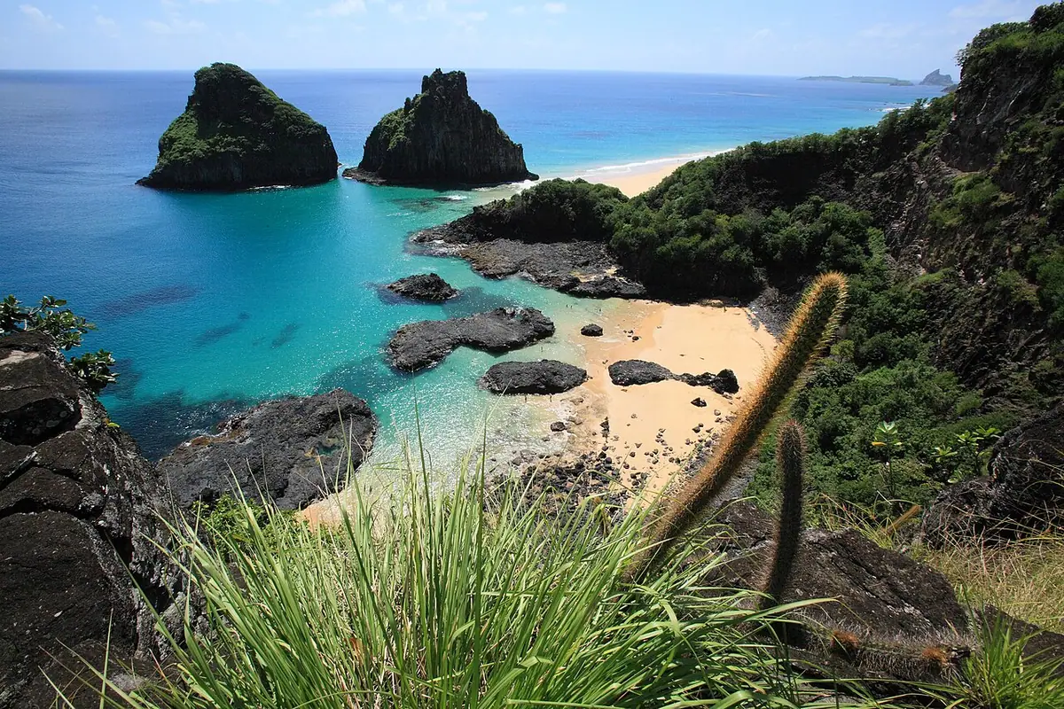 Baía dos Porcos, em Fernando de Noronha (PE)
