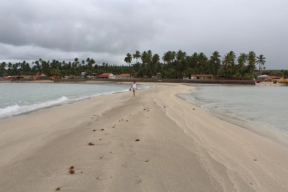 Praia de Barra Grande, em Maragogi (AL)