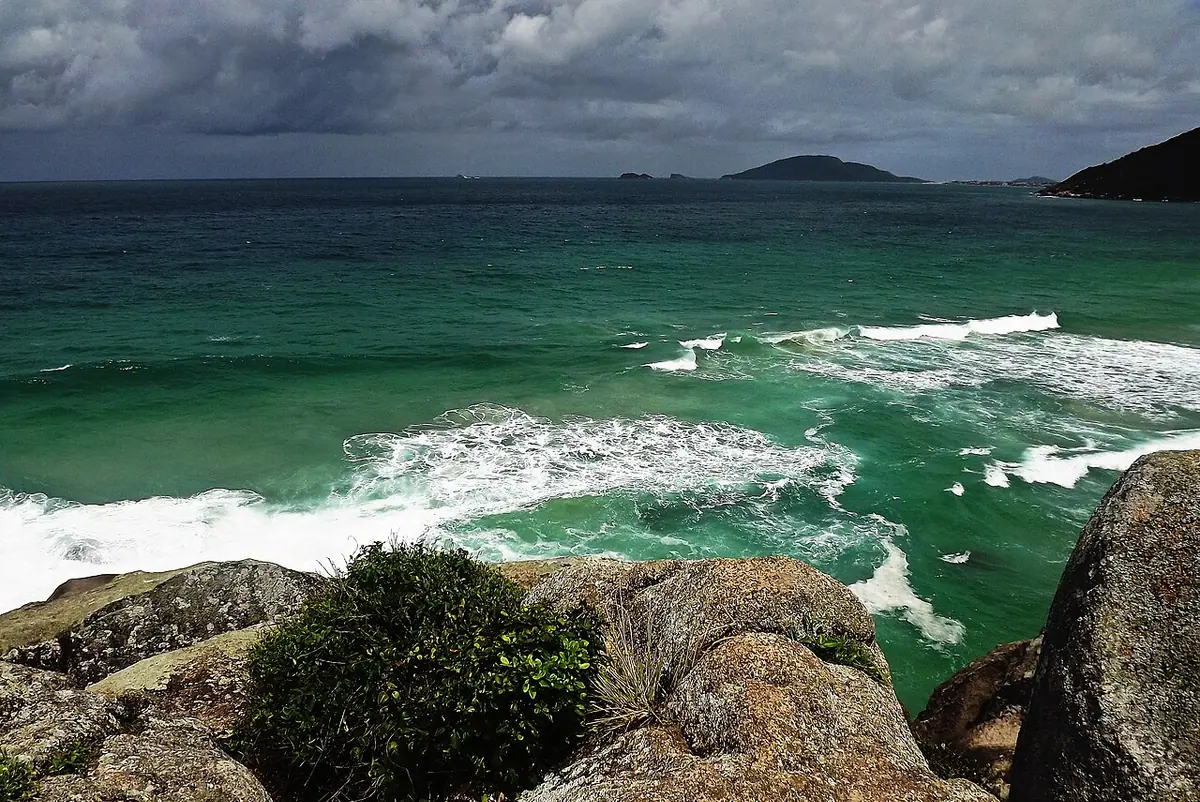 Praia em Florianópolis (SC)