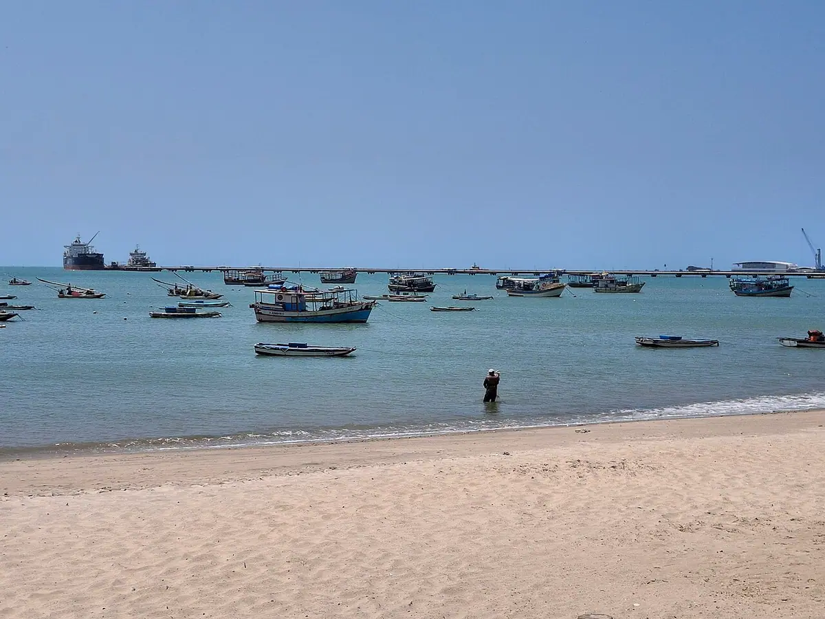 Praia em Fortaleza (CE)