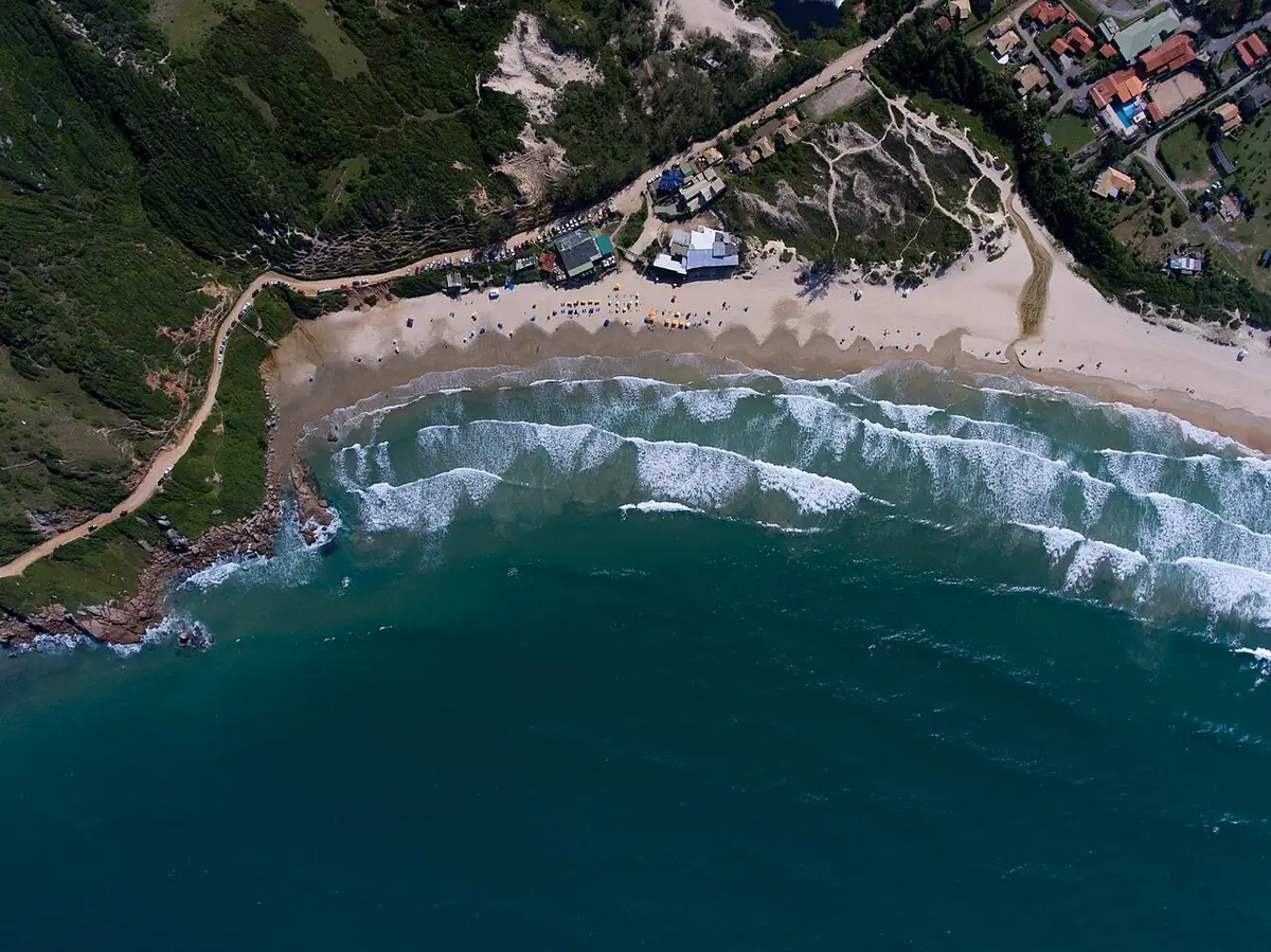 Praia em Garopaba (SC)