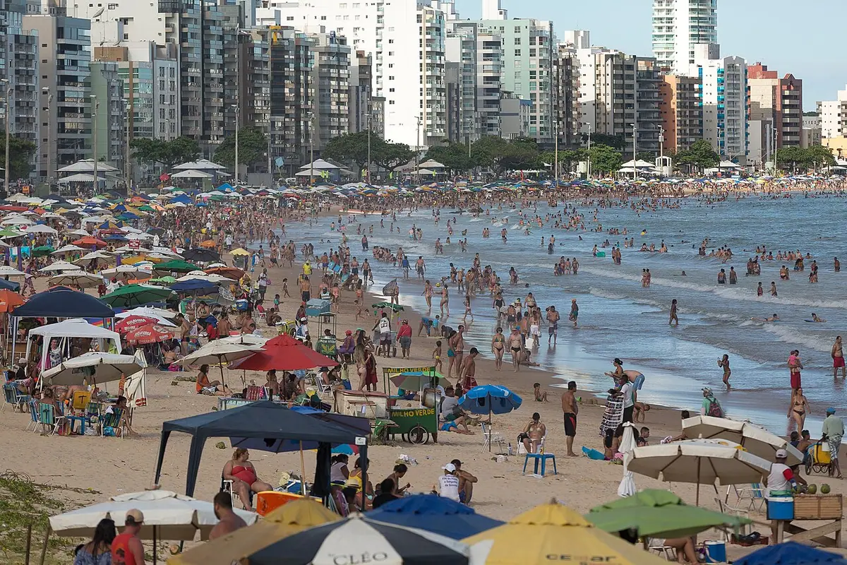 Praia em Guarapari (ES)