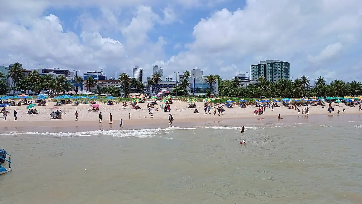 Praia em João Pessoa (PB)