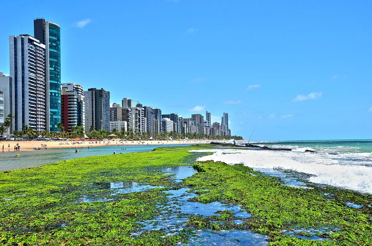 Praia em Recife (PE)