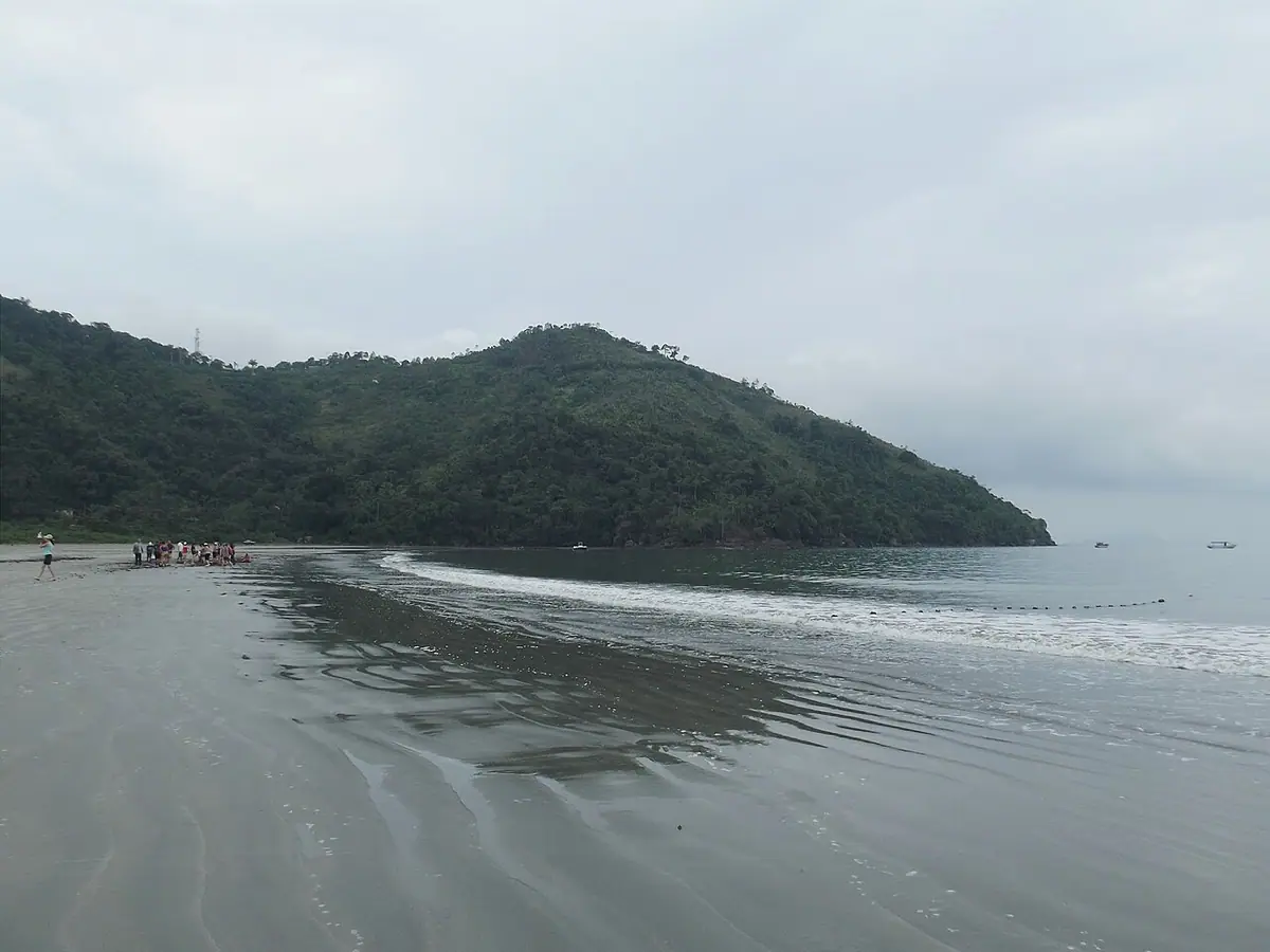 Praia em Ubatuba (SP)