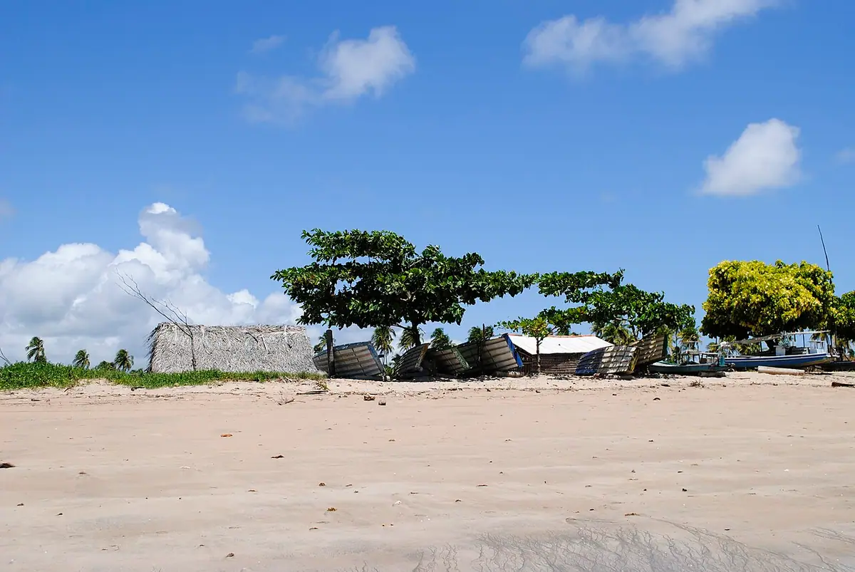 Praia do Patacho, em Porto de Pedras (AL)