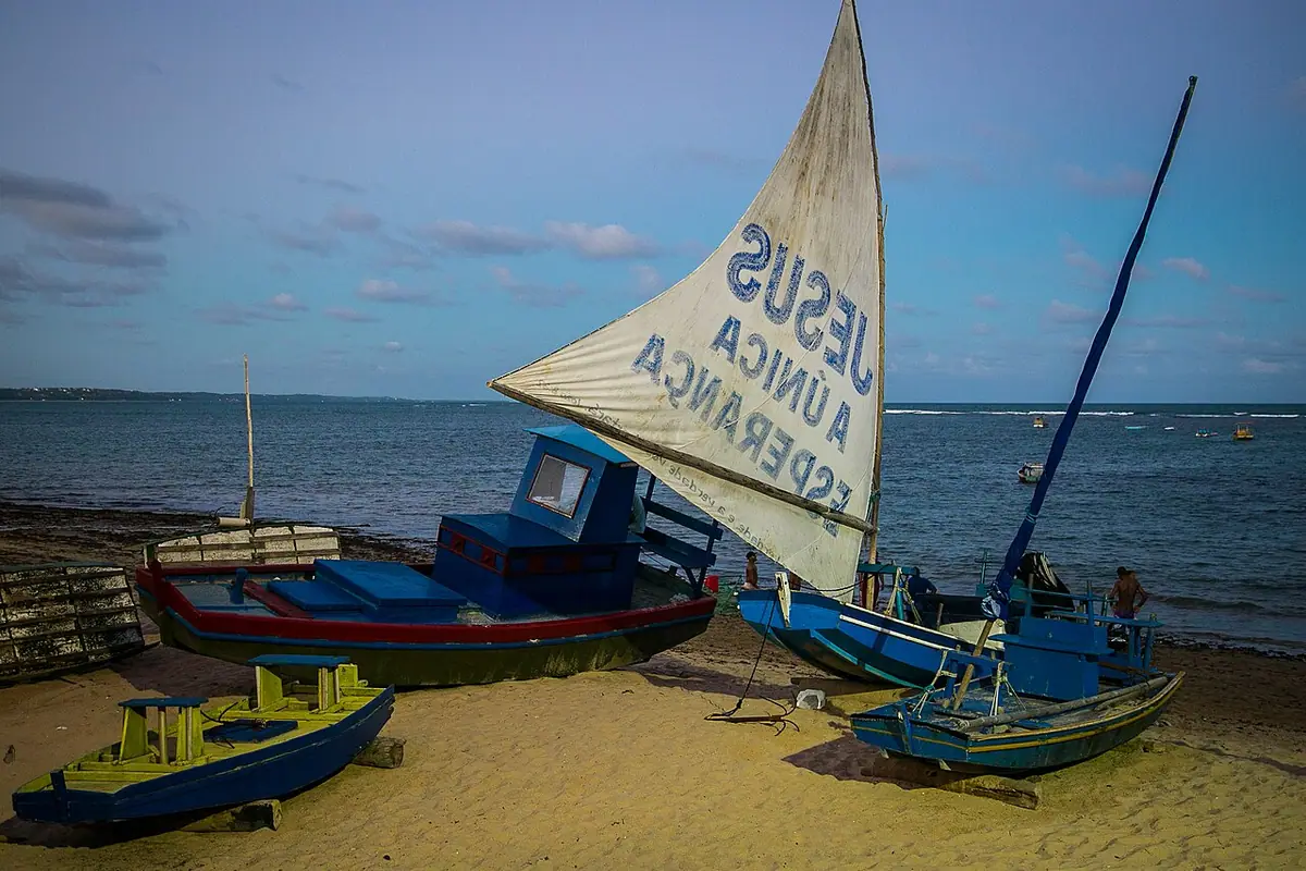 Praia de Jatiúca, em Maceió (AL)
