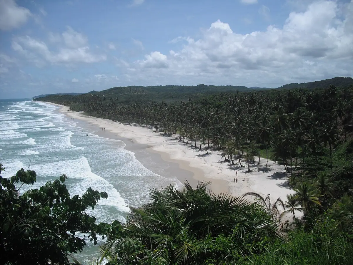 Praia de Itacarezinho, em Itacaré (BA)