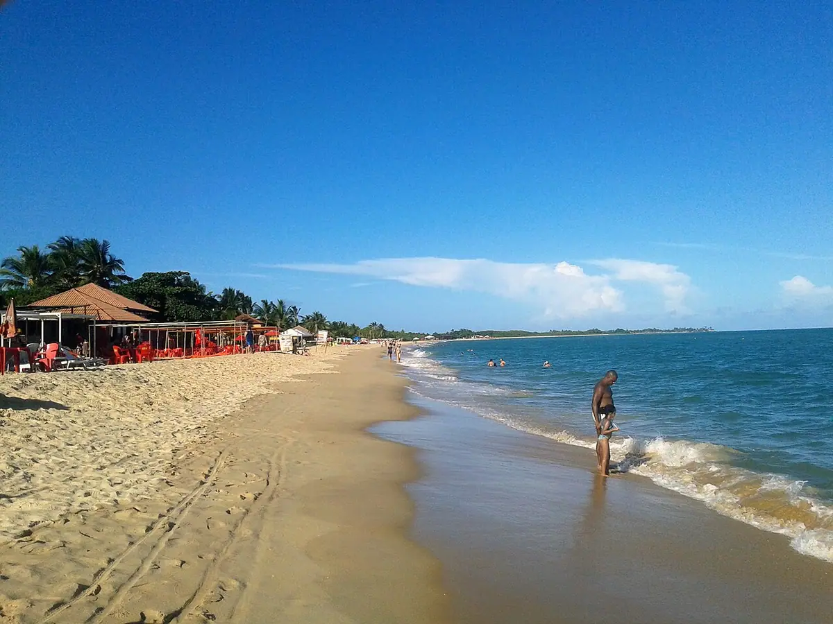 Praia do Taperapuã, em Porto Seguro (BA)