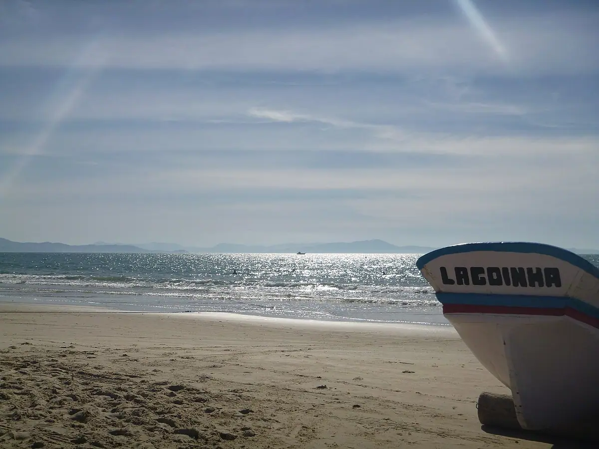 Praia da Lagoinha, em Florianópolis (SC)