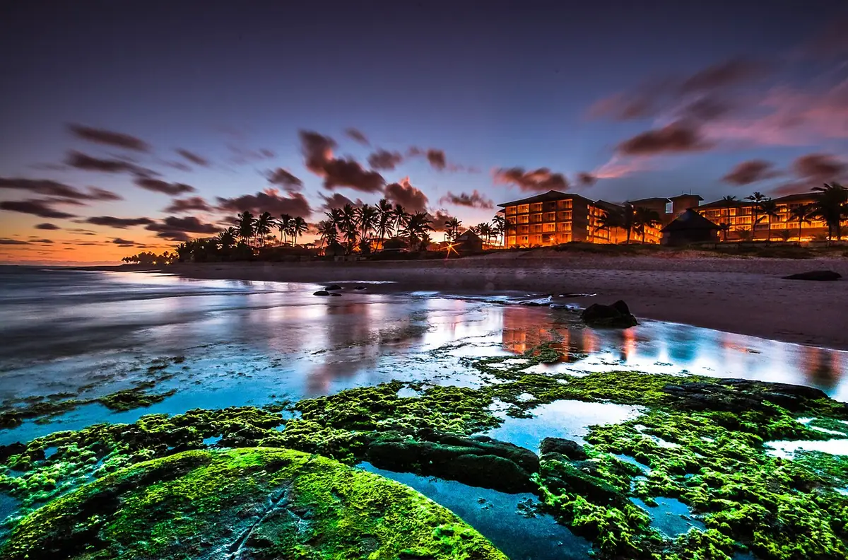 Praia de Stella Maris, em Salvador (BA)