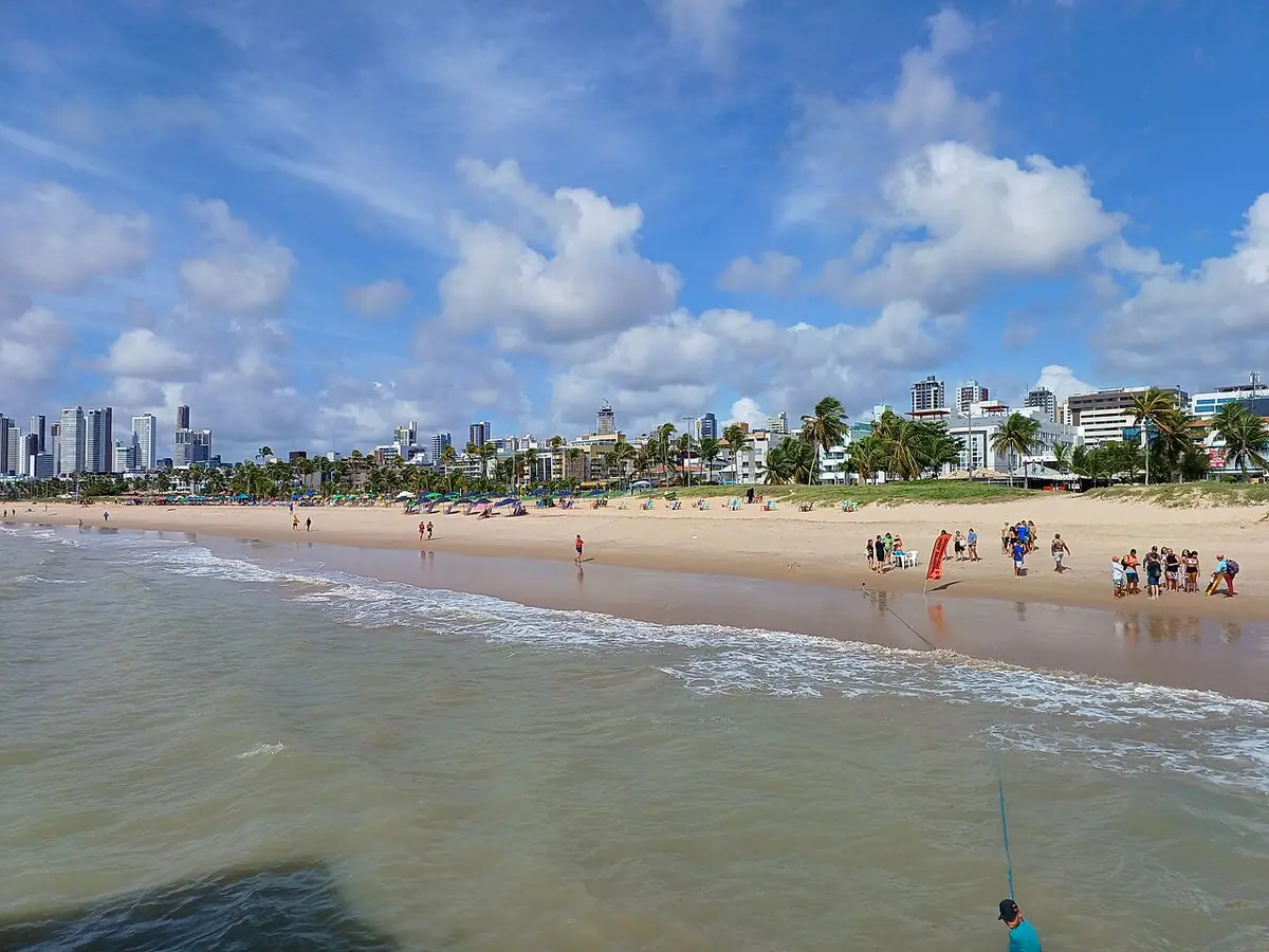 Praia de Tambaú, em João Pessoa (PB)
