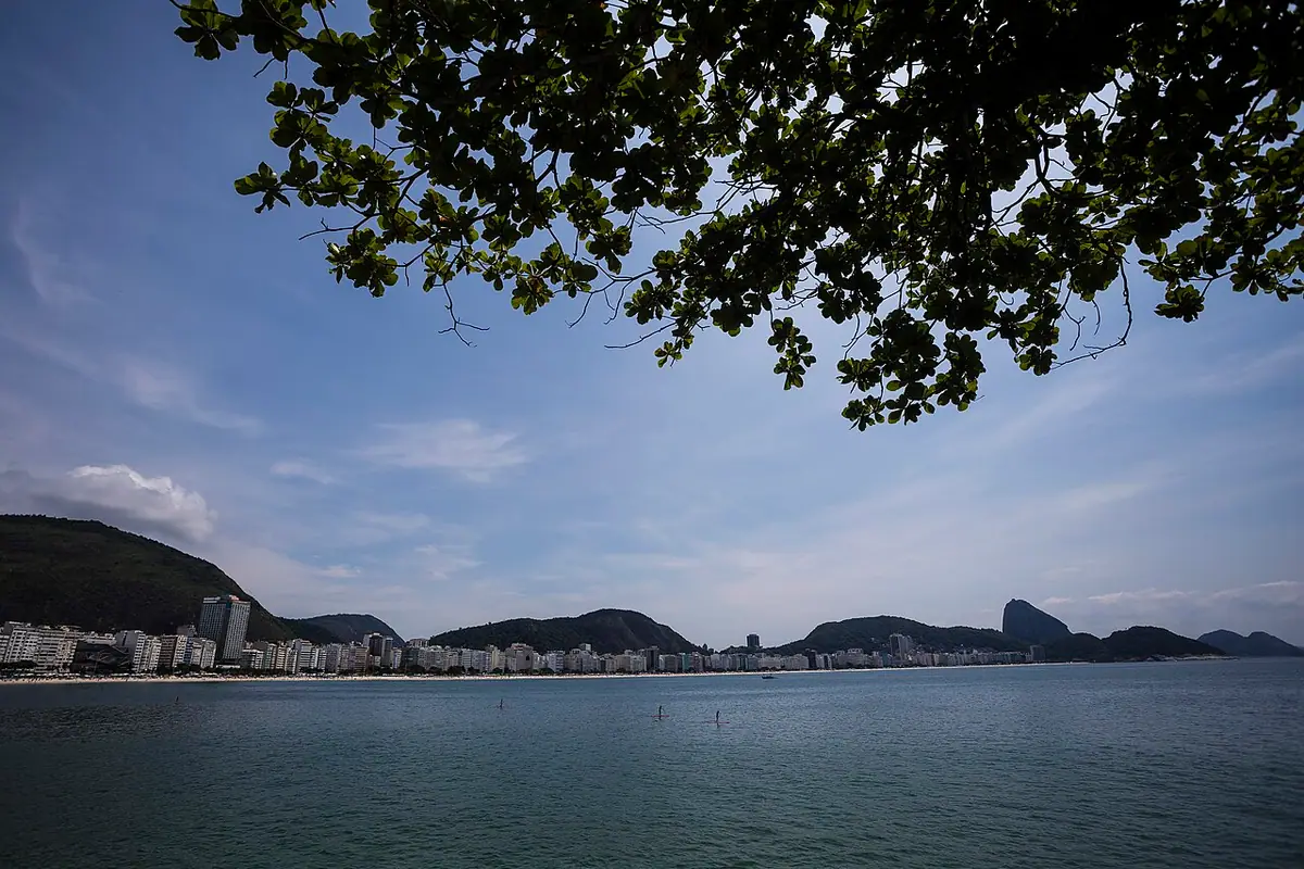 Praia de Copacabana, em Rio de Janeiro (RJ)
