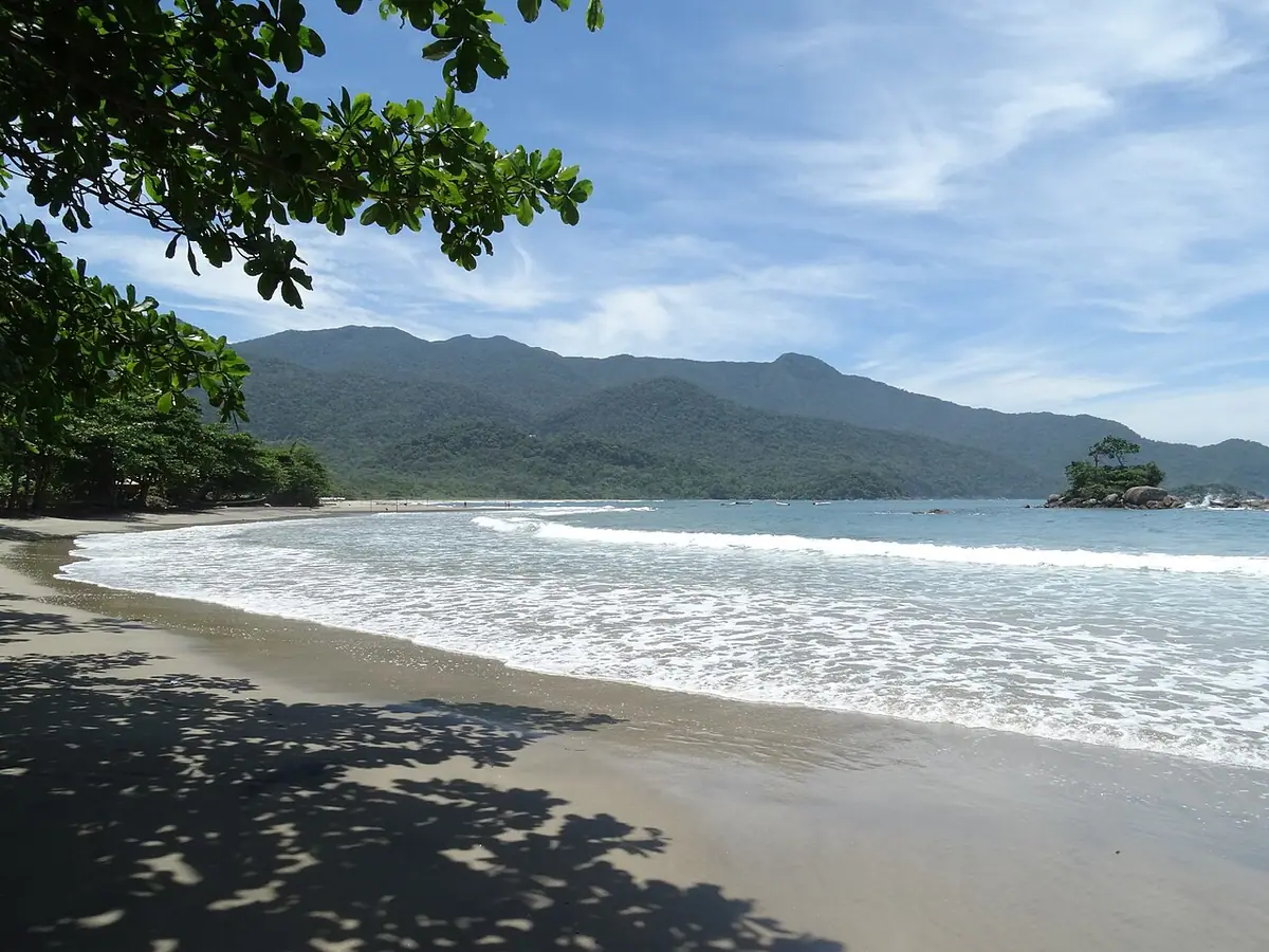 Praia de Castelhanos, em Ilhabela (SP)
