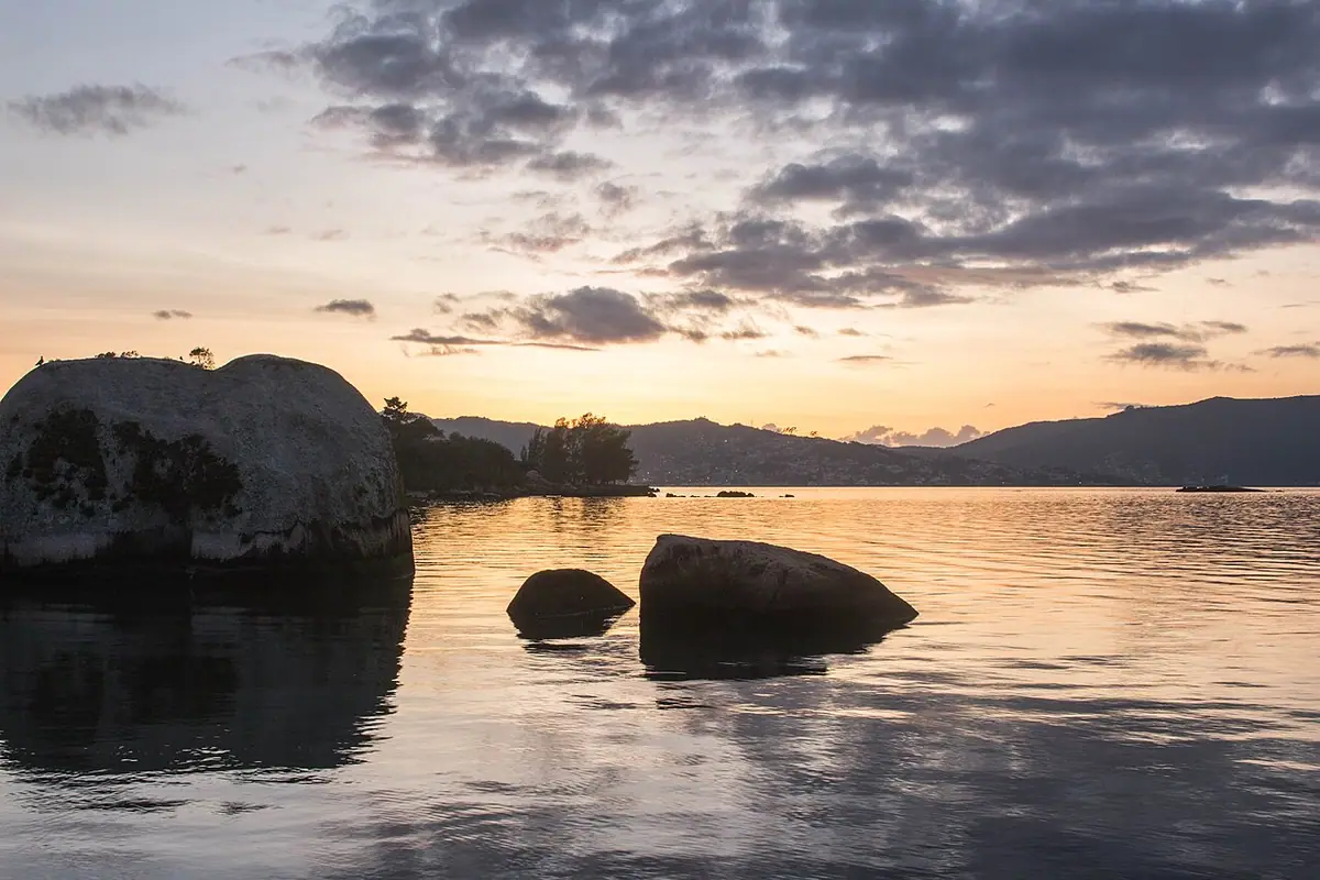Praia do Meio, em Florianópolis (SC)