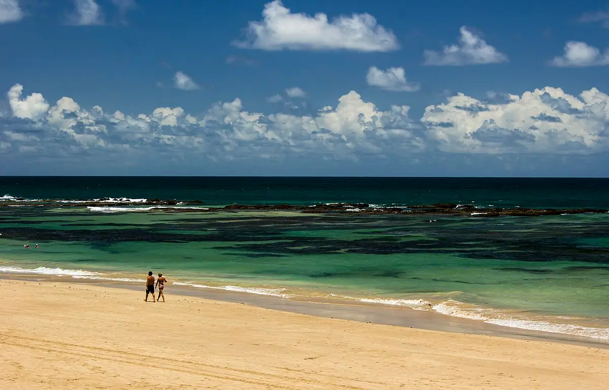 Praia do Cupe, em Ipojuca (PE)