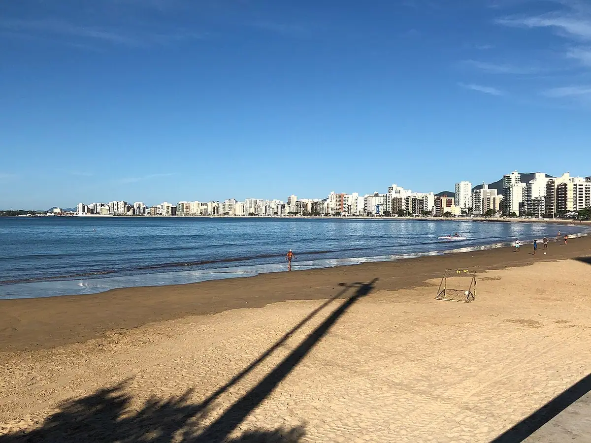 Praia do Morro, em Guarapari (ES)