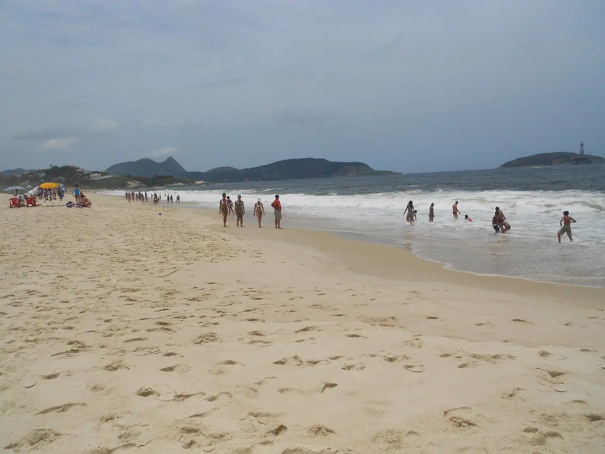 Praia de Piratininga, em Niterói (RJ)